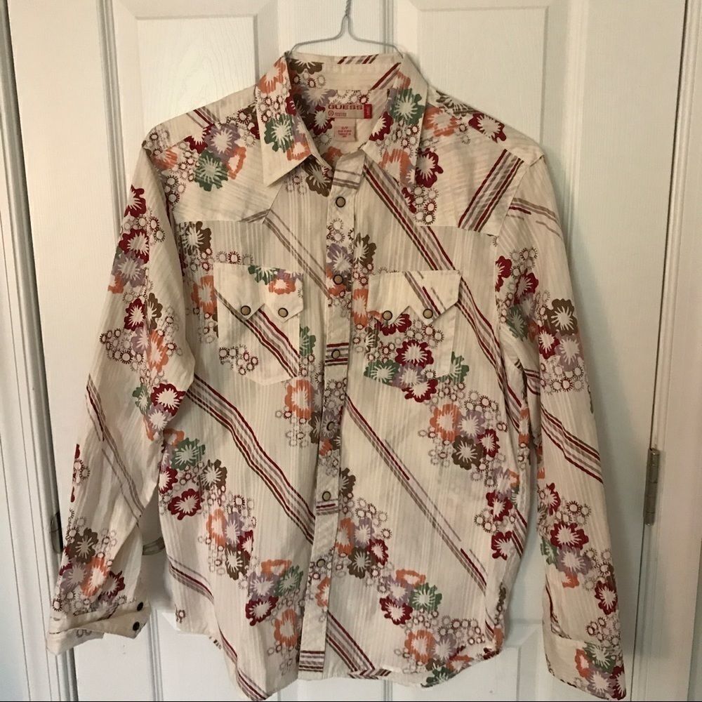 GUESS Dowlan long-sleeved shirt. 